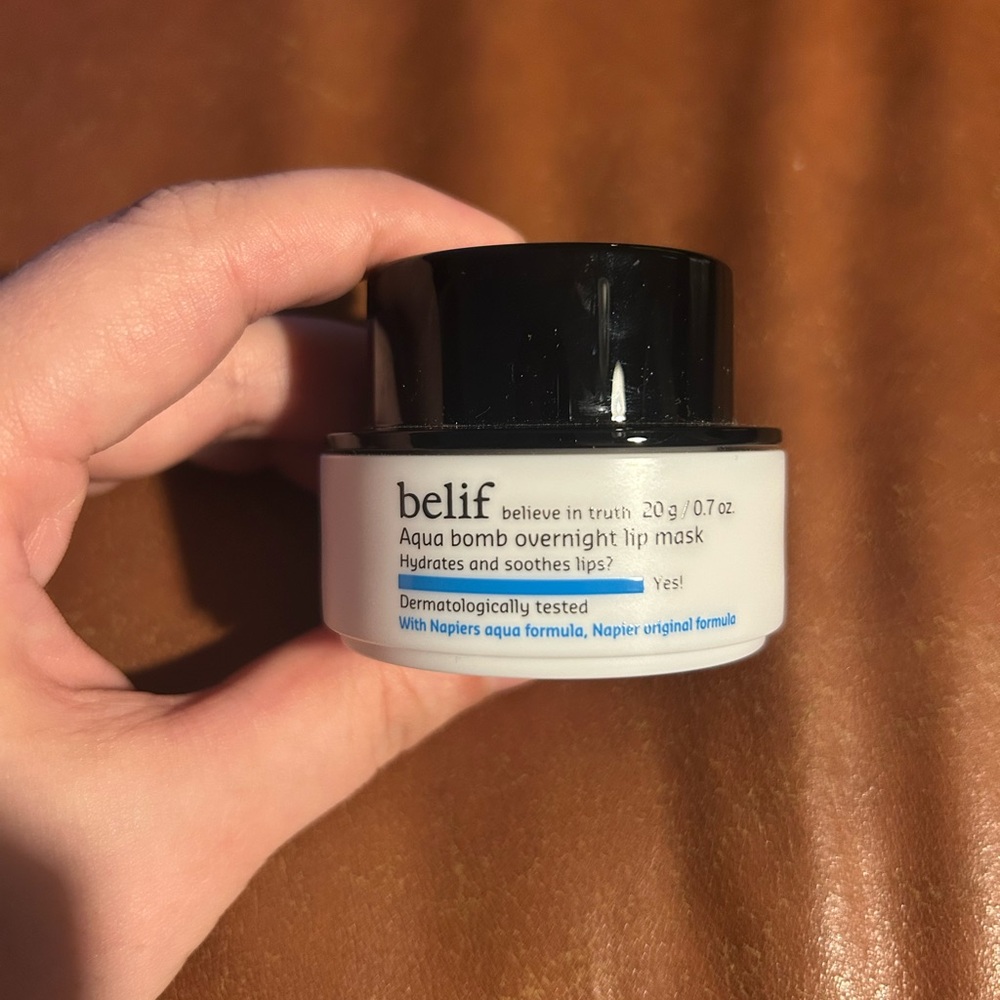 Belif Aqua Bomb Overnight Lip Mask - Brand New